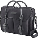Billingham Thomas Briefcase and Laptop Bag (Black FibreNyte / Black Leather Trim)