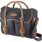 Billingham Thomas Briefcase and Laptop Bag (Black FibreNyte / Tan Leather Trim)