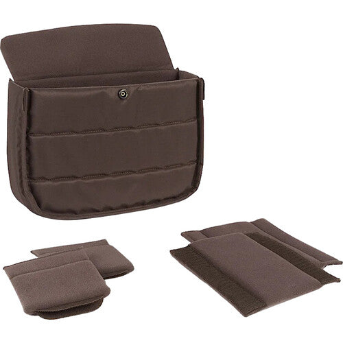 Billingham Thomas Briefcase and Laptop Bag (Navy Canvas / Chocolate Leather Trim)
