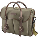 Billingham Thomas Briefcase and Laptop Bag (Sage FibreNyte / Chocolate Leather Trim)