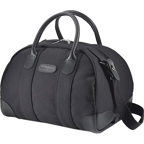 Billingham Overnighter Bag (Black FibreNyte and Black Leather Trim, 23L)