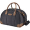Billingham Overnighter Bag (Black FibreNyte and Tan Leather Trim, 23L)