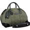 Billingham Overnighter Bag (Sage FibreNyte and Black Leather Trim, 23L)