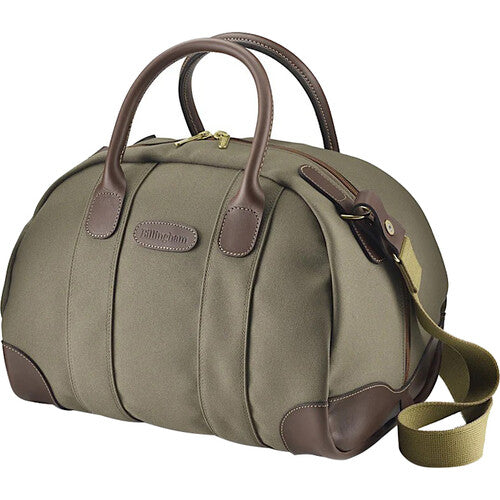 Billingham Overnighter Bag (Sage FibreNyte and Chocolate Leather Trim, 23L)