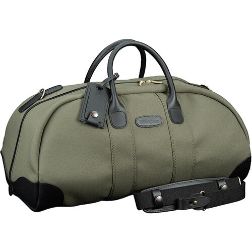 Billingham Weekender Bag (Sage FibreNyte / Black Leather Trim, 34L)