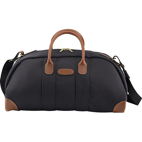 Billingham Weekender Bag (Black FibreNyte / Tan Leather Trim, 34L)
