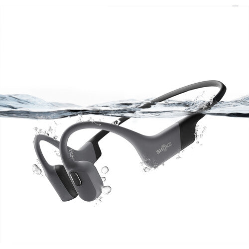 SHOKZ OpenSwim Pro Bone-Conduction Open-Ear Sport Headphones (Gray)