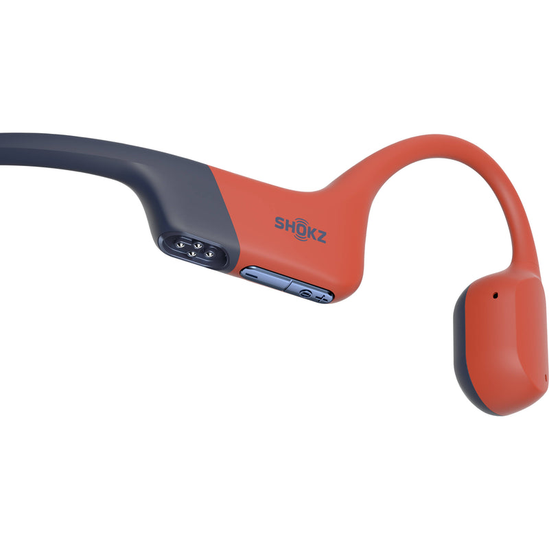 SHOKZ OpenSwim Pro Bone-Conduction Open-Ear Sport Headphones (Red)