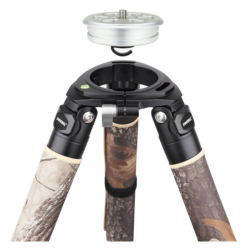 INNOREL RT90CM Carbon Fiber Tripod with 75mm Bowl (Woodland Camouflage)