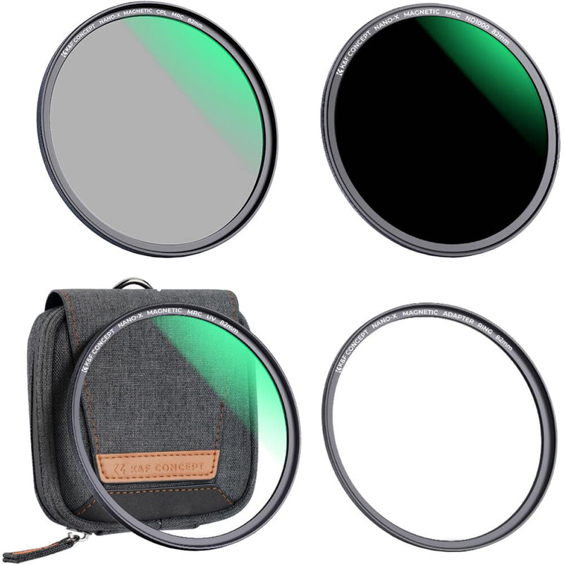 K&F Concept Nano-X Series Magnetic 3-Filter Kit (49mm)