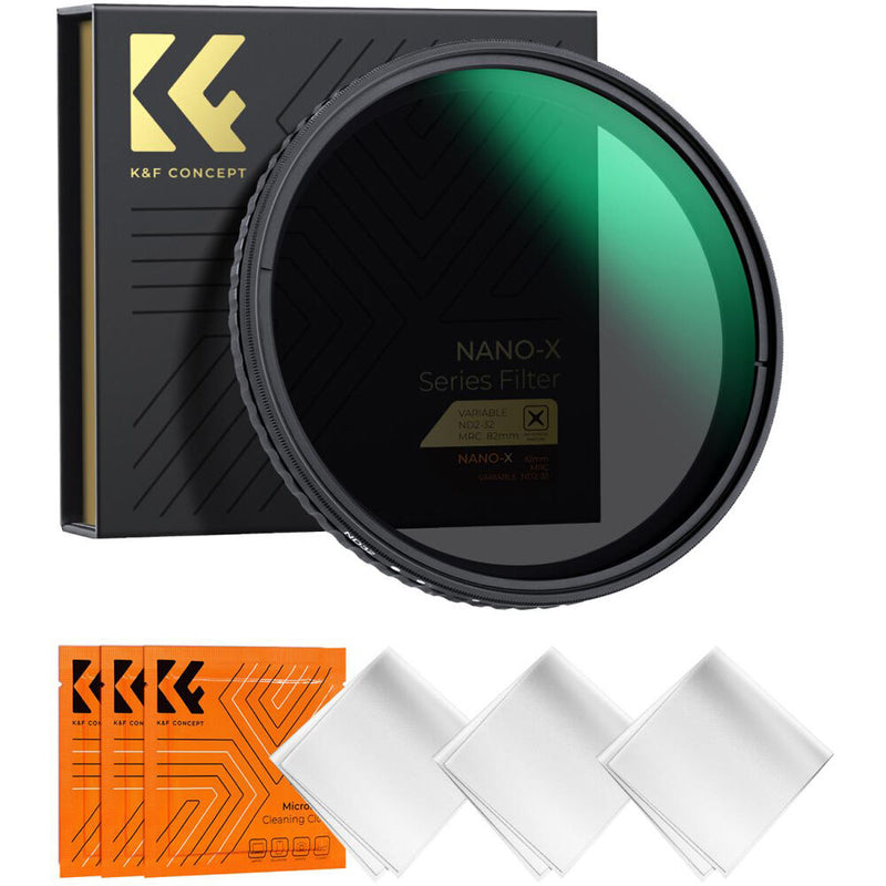K&F Concept Nano-X Series Variable ND Filter (82mm, 1 to 5-Stop)
