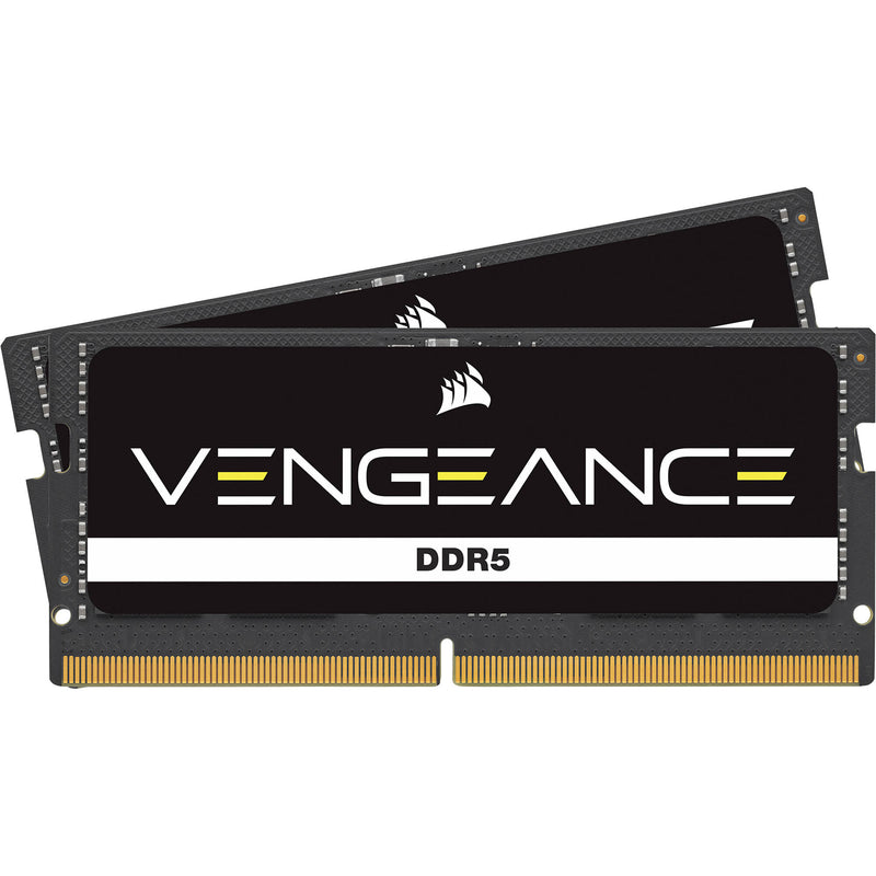 Corsair 32GB Vengeance DDR5 5200 MT/s 262-Pin SO-DIMM Memory Kit (2 x 16GB, Black)