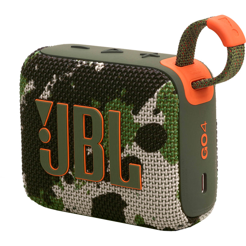 JBL Go 4 Portable Bluetooth Speaker (Camo)