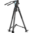 Sirui SVS75 Rapid-System Carbon Fiber Tripod with SVH15 Fluid Head (75mm)