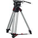 OConnor 2575E Head & 150mm Cine Tripod System with Floor Spreader