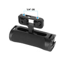 CAMVATE Univeral Side Handle with Dual 1/4"-20 Screw Mount (Black)