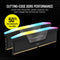 Corsair 64GB VENGEANCE RGB DDR5 6400MT/s DIMM Memory Kit (Black, 2 x 32GB)