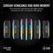 Corsair 64GB VENGEANCE RGB DDR5 6400MT/s DIMM Memory Kit (Black, 2 x 32GB)