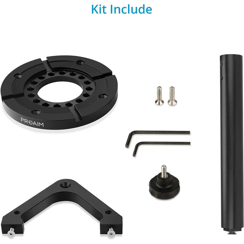 Proaim Mitchell Mount for Jib/Cranes (37.5mm Rod Diameter)