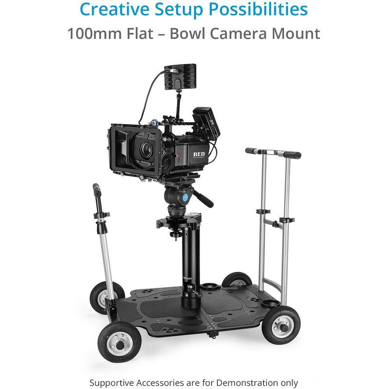 Proaim 100mm Half Ball Adapter to Flat Bowl Camera Mount