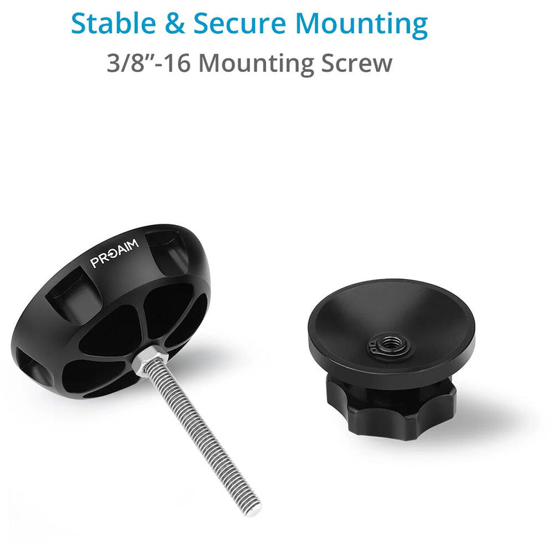 Proaim 100mm Half Ball Adapter to Flat Bowl Camera Mount