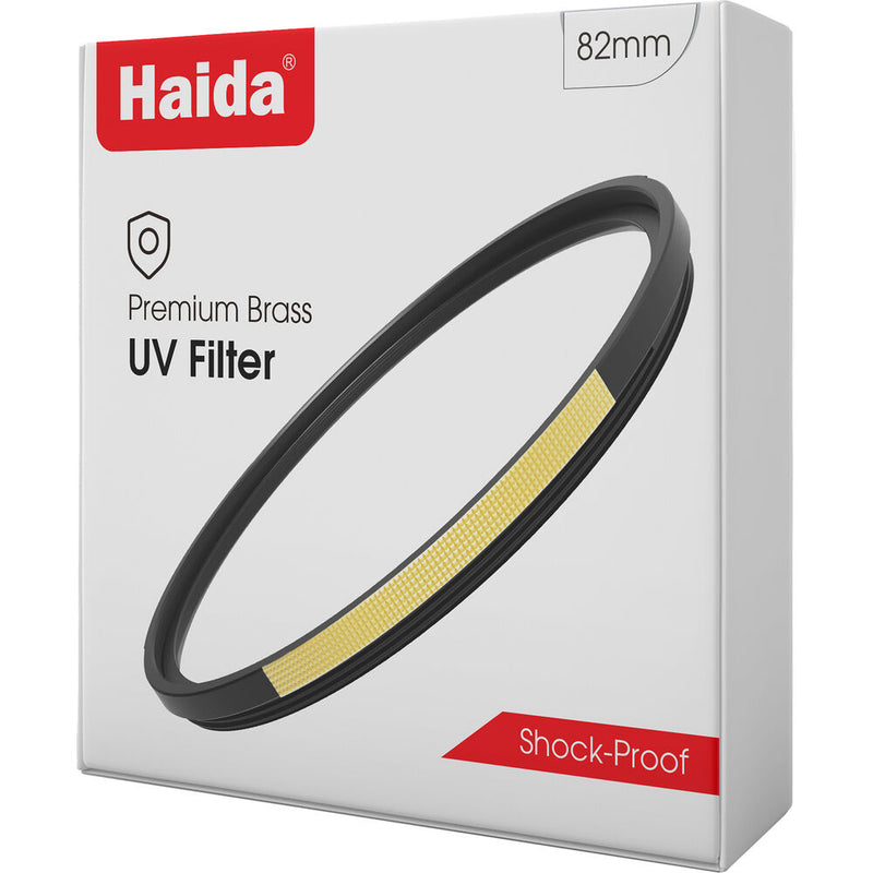 Haida Premium Brass Shockproof UV Filter (77mm)