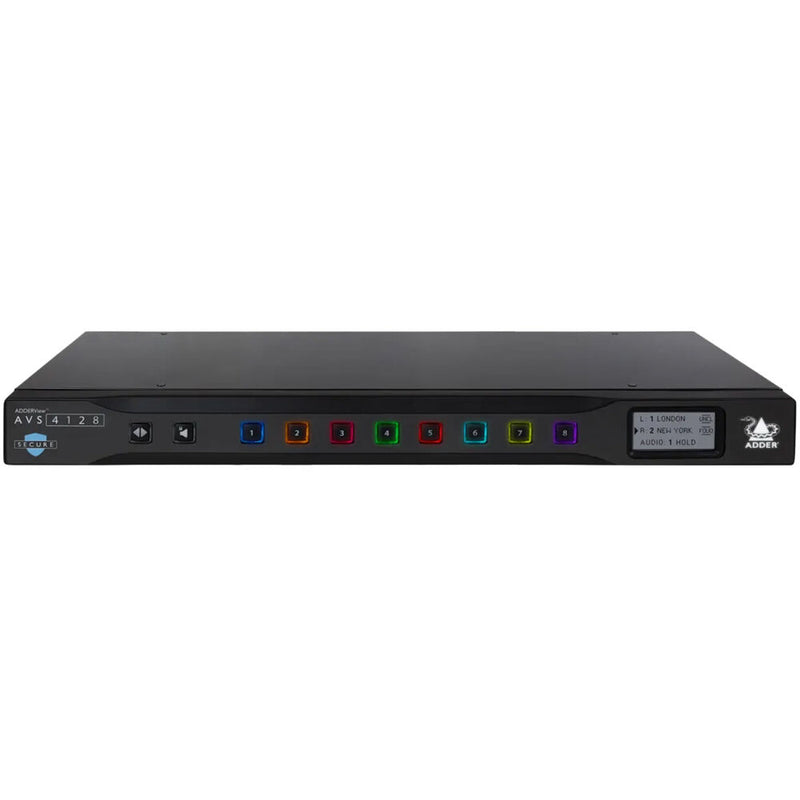 Adder ADDERView Secure AVS 4128 Flexi-Switch 8-Port KVM