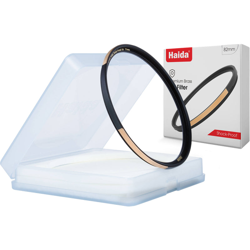 Haida Premium Brass Shockproof UV Filter (77mm)