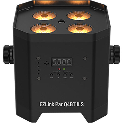CHAUVET DJ EZLink Par Q4BT ILS TRUE Wireless RGBA LED Par with Bluetooth