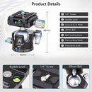 ARTCISE NB28 Low-Profile Ball Head