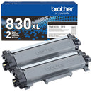 Brother HL-L2480DW Multifunction Monochrome Laser Printer with TN830XL2PK High-Yield Black Toner Cartridge Kit