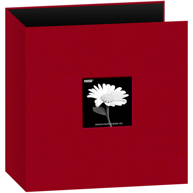 Pioneer Photo Albums 3-Ring Binder Scrapbook (Red)
