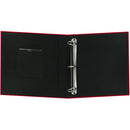 Pioneer Photo Albums 3-Ring Binder Scrapbook (Red)