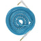 Pig Hog Vintage Half-Coiled Instrument Cable (30', Daphne Blue)