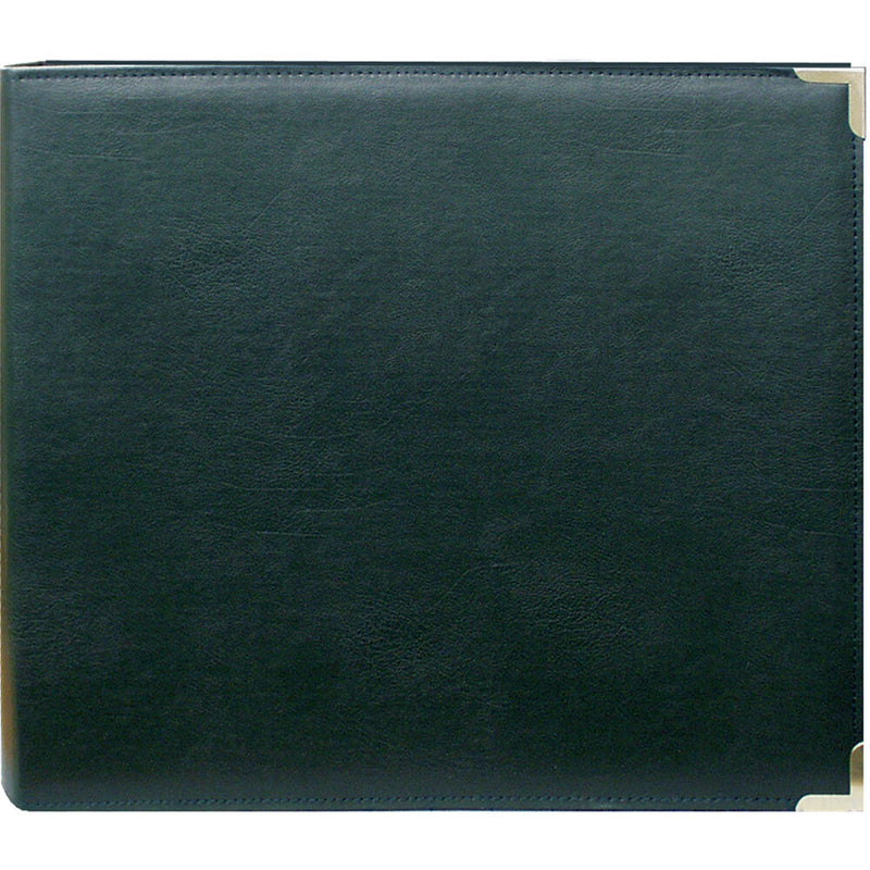Pioneer Photo Albums Oxford Wide-Size 3-Ring Binder Scrapbook (Hunter Green Oxford, 12 x12")