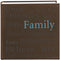 Pioneer Photo Albums Faux Suede Album (Family Graphic)