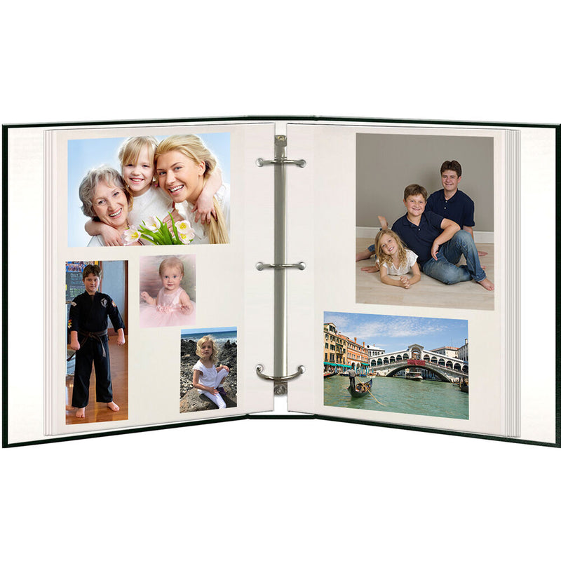 Pioneer Photo Albums Magnetic O-Ring Album (Hunter Green)