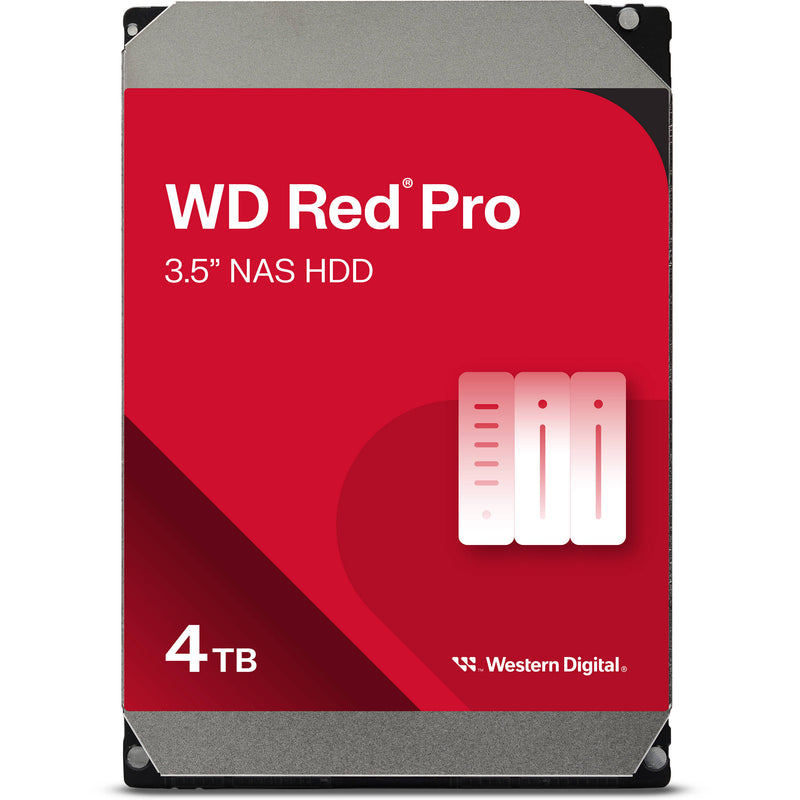 WD 4TB Red Pro 7200 rpm SATA III 3.5" Internal NAS HDD
