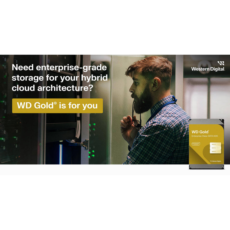 WD 8TB Gold 7200 rpm SATA III 3.5" Internal Enterprise HDD