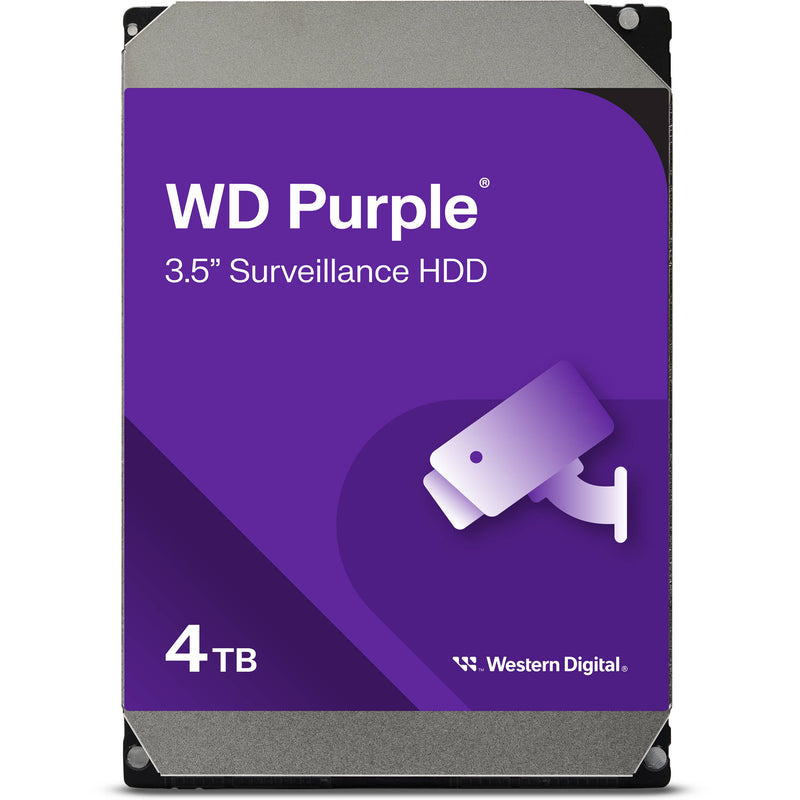 WD 4TB Purple SATA III 3.5" Internal Surveillance Hard Drive (Retail)
