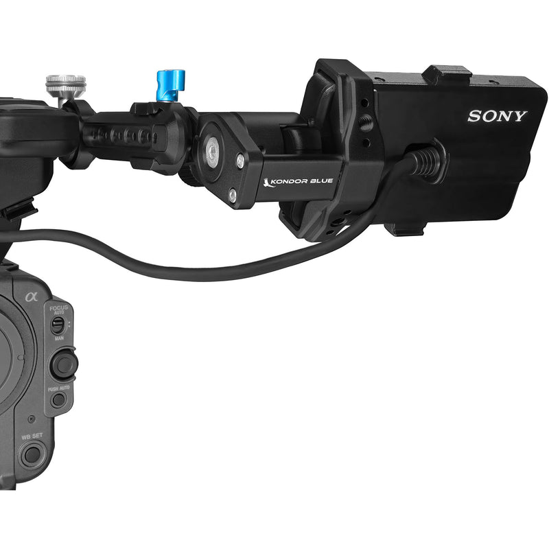 Kondor Blue EVF Bracket for Sony FX6 (Raven Black)