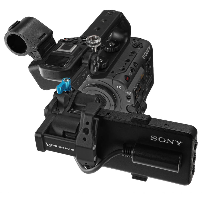Kondor Blue EVF Bracket for Sony FX6 (Raven Black)