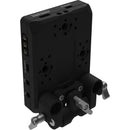 Kondor Blue Pro Battery Plate with Swiveling Rod Block (V-Mount, Raven Black)
