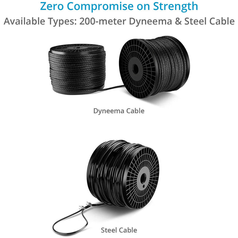 Proaim Safety Cable for Sky-Walker Pro Cinema Cablecam System (Steel, 656')
