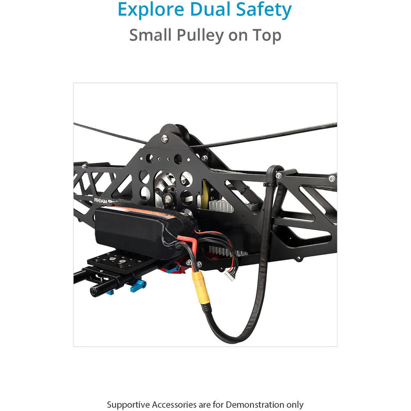 Proaim Safety Cable for Sky-Walker Pro Cinema Cablecam System (Steel, 656')