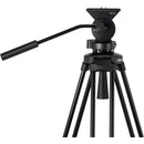 Libec TH-V Tripod System with Dual-Head Base & Case