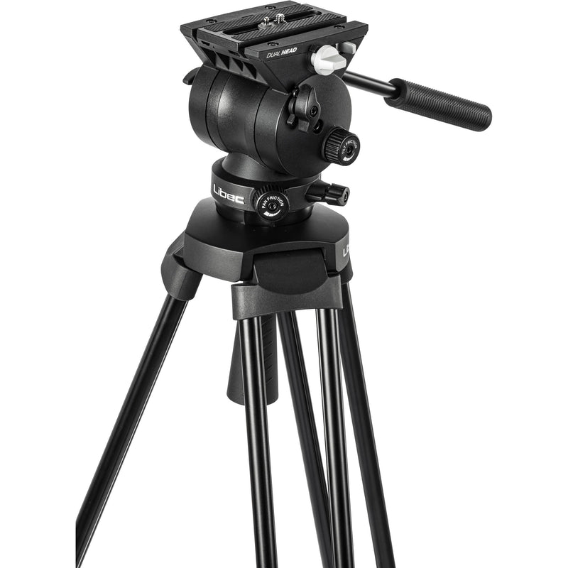 Libec TH-V Tripod System with Dual-Head Base & Case