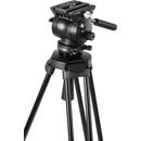 Libec TH-V Tripod System with Dual-Head Base & Case