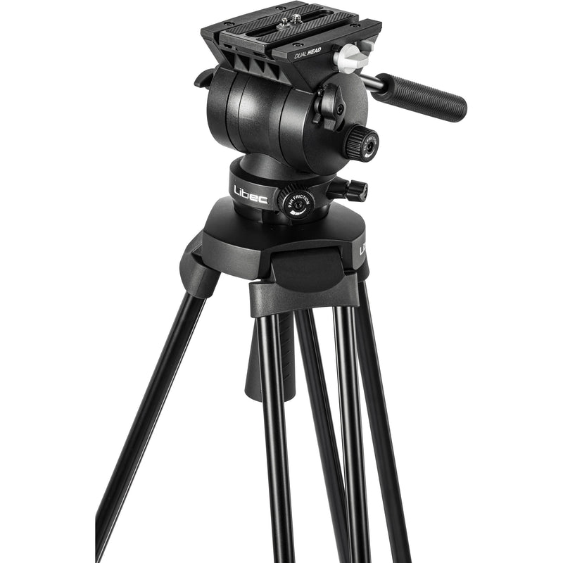 Libec TH-V Tripod System with Dual-Head Base & Case