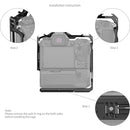 SmallRig Camera Cage for Nikon Z6 III with MB-N14 Vertical Grip